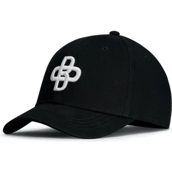 Cap išlenkta black adjustable strap Oblack