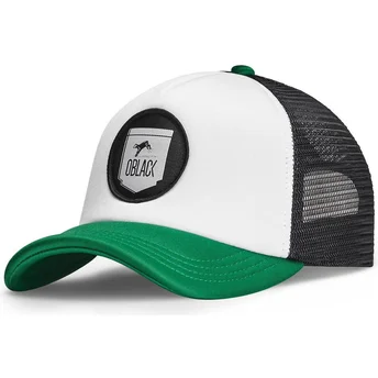 Kepurė išlenkta vilkikas žalia snapback , Oblack