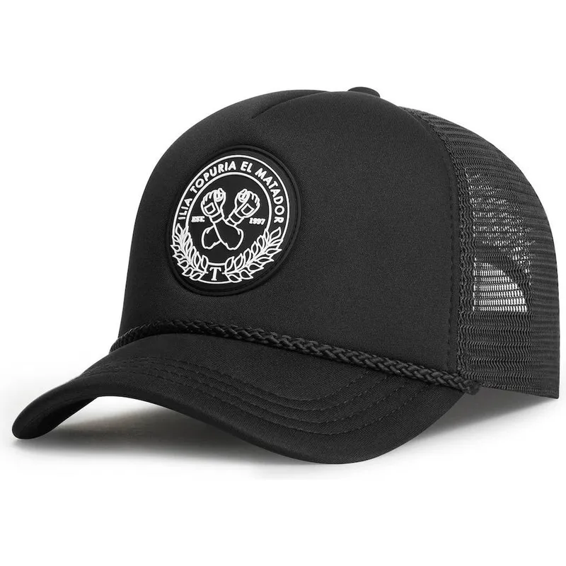 kepure-islenkta-juoda-snapback-classic-oblack