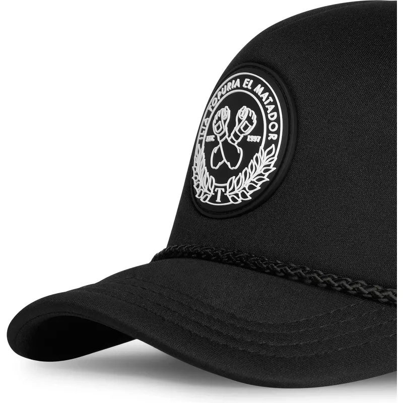 kepure-islenkta-juoda-snapback-classic-oblack