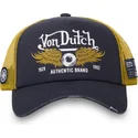 kepure-islenkta-pilka-snapback-crew14-von-dutch