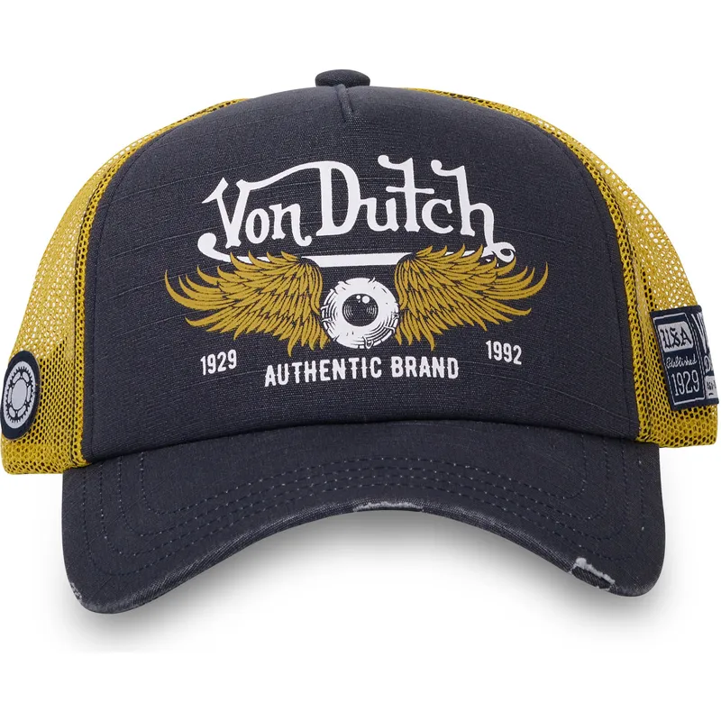 kepure-islenkta-pilka-snapback-crew14-von-dutch