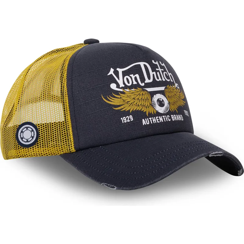 kepure-islenkta-pilka-snapback-crew14-von-dutch