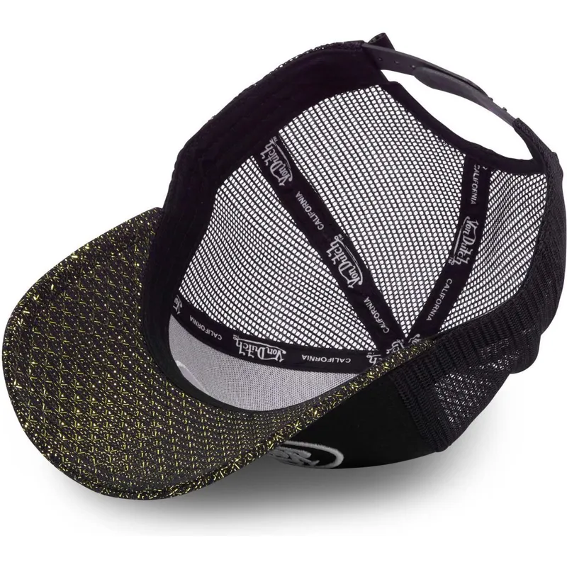 kepure-islenkta-vilkikas-juoda-snapback-shiny-nr-von-dutch