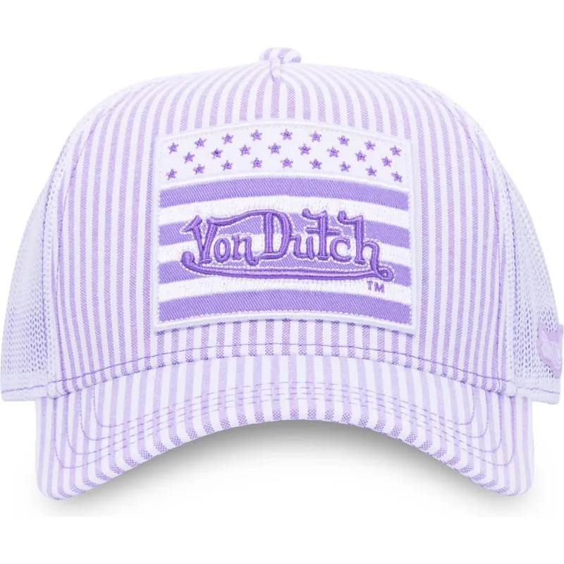 czapka-trucker-fioletowa-i-biala-flag-ll-von-dutch