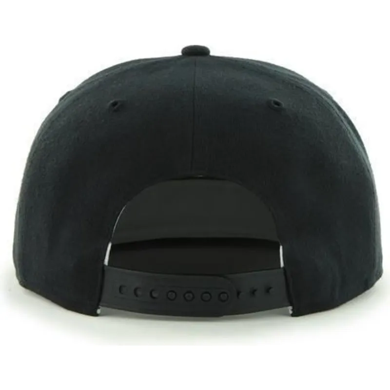kepure-plokscia-juoda-snapback-chicago-blackhawks-nhl-47-brand