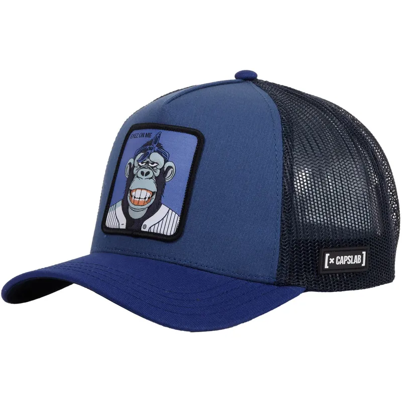 kepure-islenkta-tamsiai-melyna-snapback-eyez-on-me-gor8-monkey-business-capslab