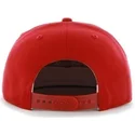 kepure-plokscia-raudona-snapback-chicago-blackhawks-nhl-47-brand