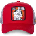 czerwona-i-szara-czapka-trucker-dla-dzieci-kidbug1-looney-tunes-od-capslab