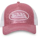 kepure-islenkta-vilkikas-rozine-snapback-glitter-p-von-dutch