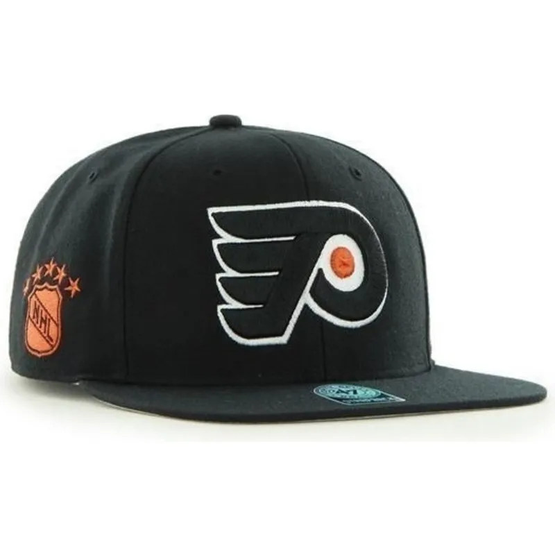 kepure-plokscia-juoda-snapback-philadelphia-flyers-nhl-47-brand kepure-plokscia-juoda-snapback-philadelphia-flyers-nhl-47-brand