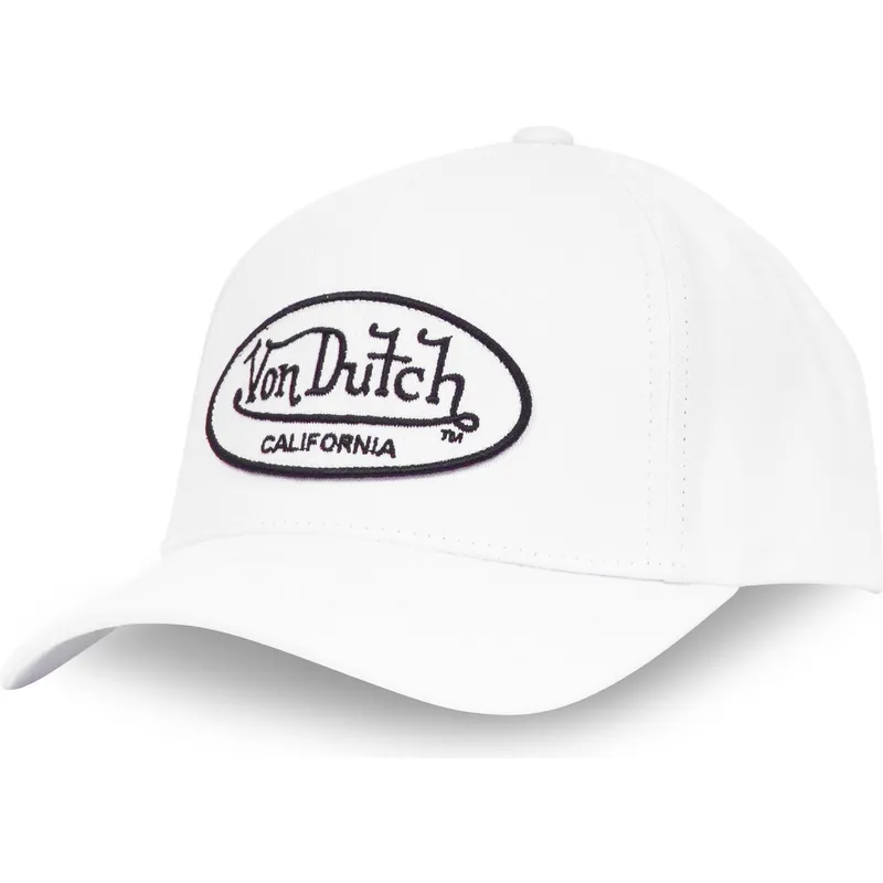 biala-regulowana-czapka-z-zakrzywionym-daszkiem-lof-cb-c8-od-von-dutch