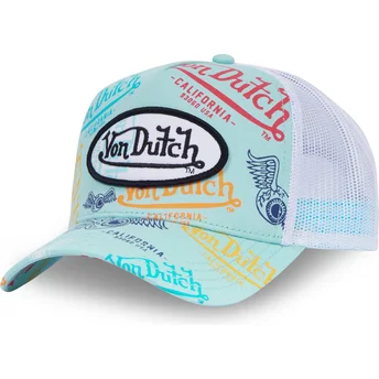 Kepurė išlenkta vilkikas mėlyna snapback LE BLE Von Dutch