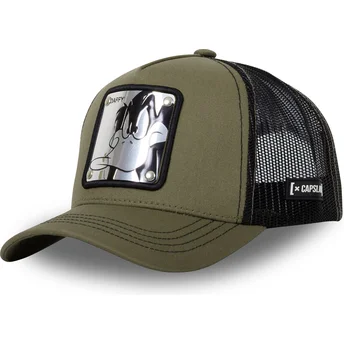 Cap išlenkta green snapback Daffy Duck Looney Tunes Capslab
