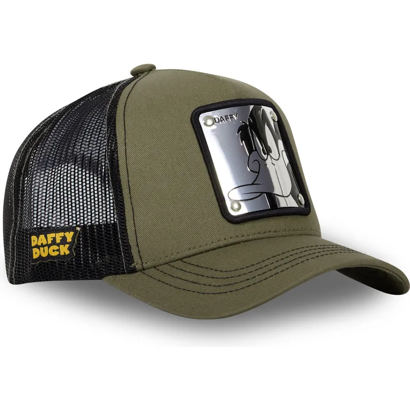 cap-islenkta-green-snapback-daffy-duck-looney-tunes-capslab