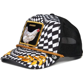 Cap išlenkta black snapback The Farm de Goorin Bros.