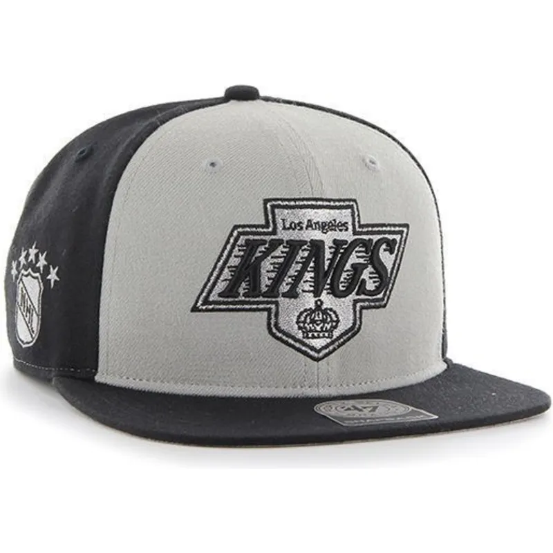 cap-plokscia-gray-snapback-los-angeles-kings-nhl-47-brand