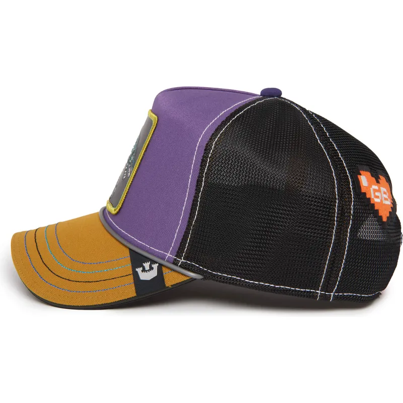 kepure-islenkta-violetine-snapback-boss-hammer-and-spike-insert-coin-vol2-the-farm-goorin-bros