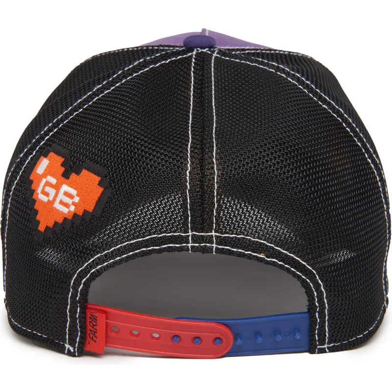 kepure-islenkta-violetine-snapback-boss-hammer-and-spike-insert-coin-vol2-the-farm-goorin-bros