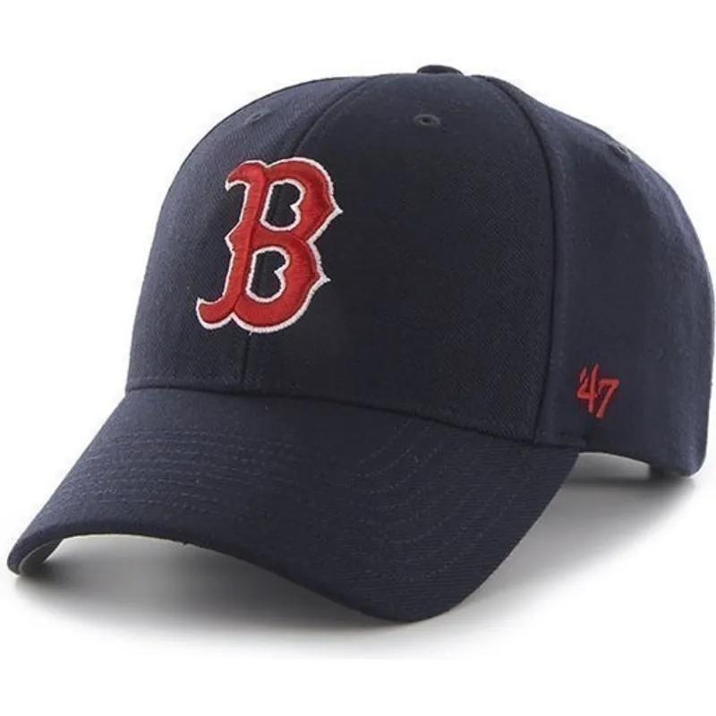 kepure-islenkta-tamsiai-melyna-reguliuojamas-boston-red-sox-mlb-47-brand kepure-islenkta-tamsiai-melyna-reguliuojamas-boston-red-sox-mlb-47-brand