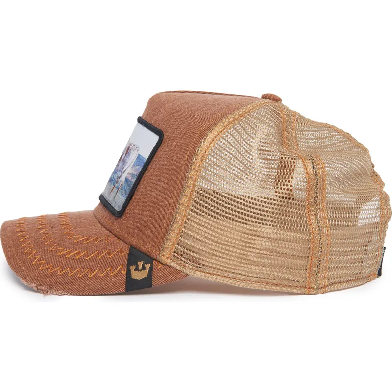 kepure-islenkta-ruda-snapback-horny-model-no-h02ny-rodeo-the-farm-goorin-bros