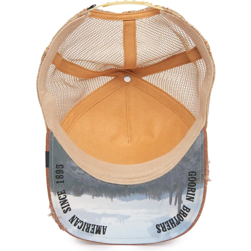 czapka-trucker-brazowa-byk-horny-model-no-h02ny-rodeo-the-farm-od-goorin-bros