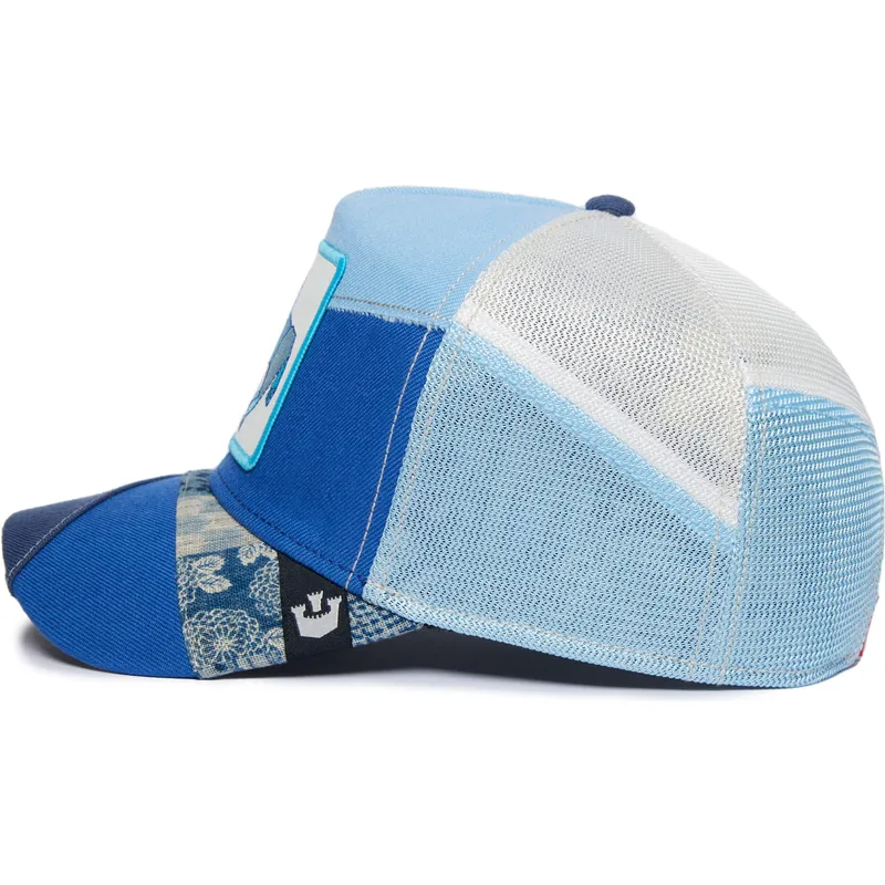 kepure-islenkta-vilkikas-melyna-snapback-caballo-stallion-self-reliant-farmigami-the-farm-the-farm-de-goorin-bros