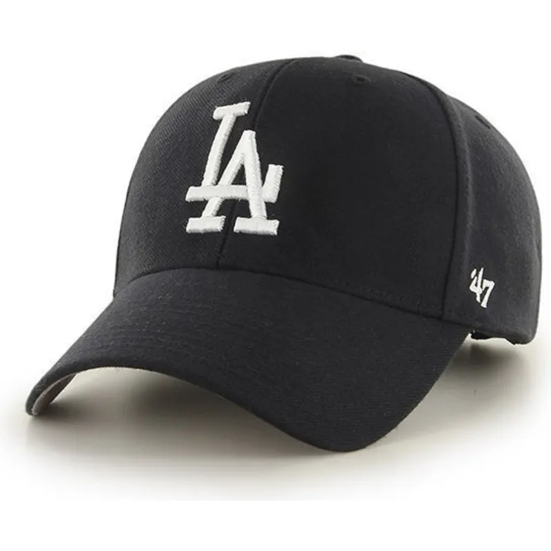 cap-islenkta-black-adjustable-strap-los-angeles-dodgers-mlb-47-brand