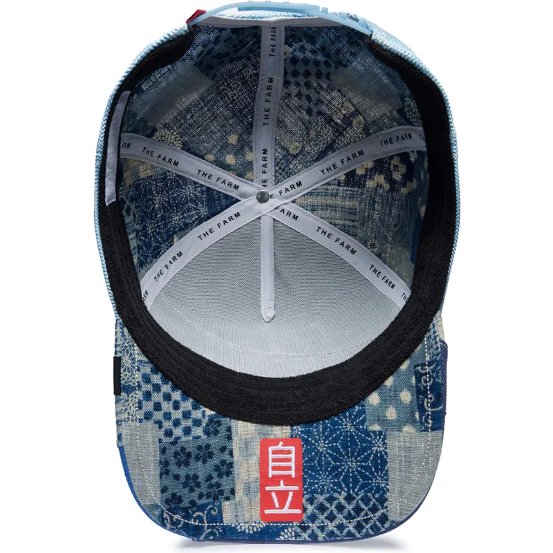 kepure-islenkta-vilkikas-melyna-snapback-caballo-stallion-self-reliant-farmigami-the-farm-the-farm-de-goorin-bros