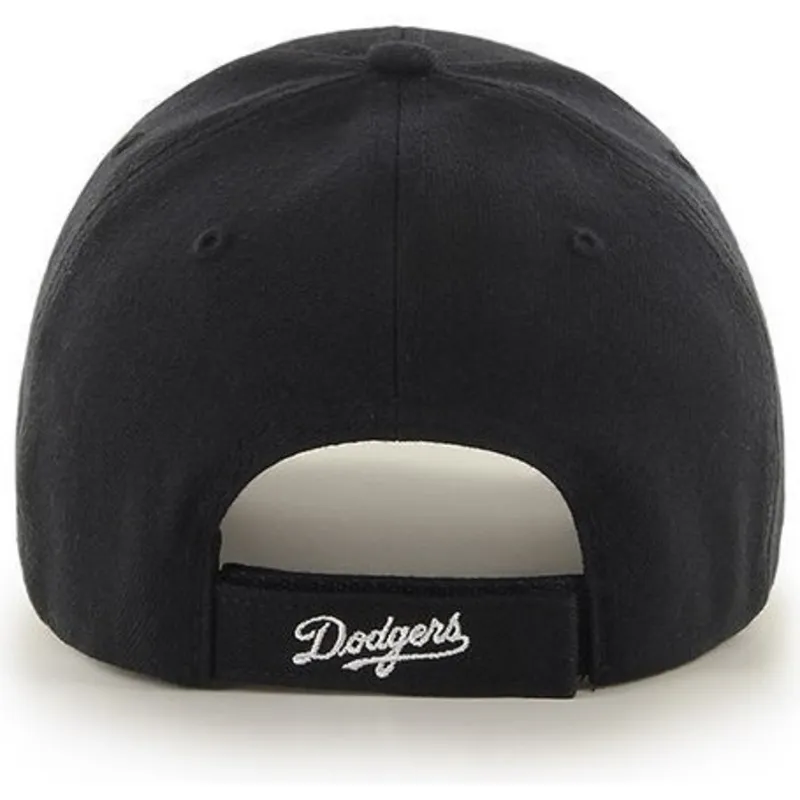 kepure-islenkta-juoda-reguliuojamas-los-angeles-dodgers-mlb-47-brand