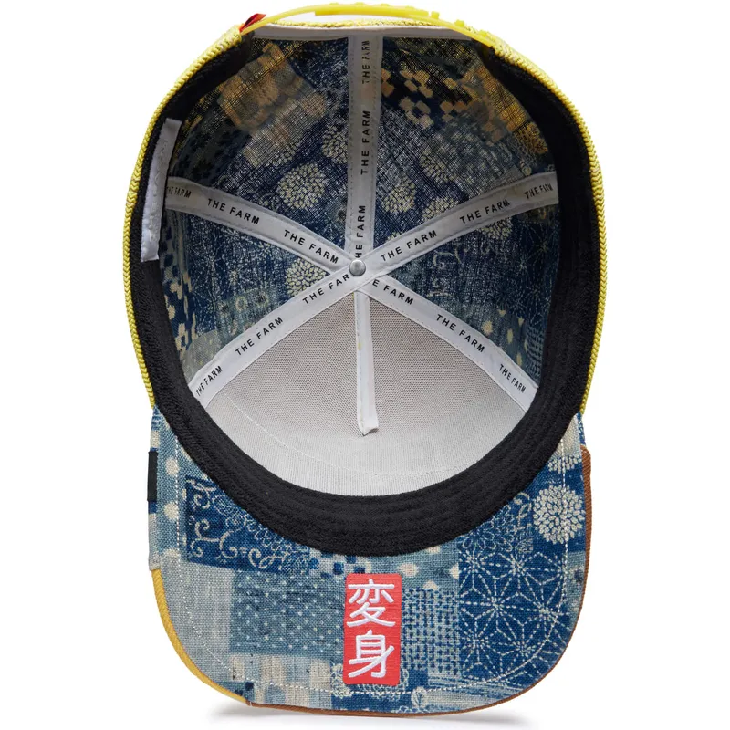 kepure-islenkta-vilkikas-geltona-snapback-mariposa-bent-transform-farmigami-the-farm-the-farm-de-goorin-bros