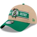 kepure-islenkta-ruda-reguliuojamas-9twenty-draft-2024-boston-celtics-nba-new-era