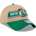 kepure-islenkta-ruda-reguliuojamas-9twenty-draft-2024-boston-celtics-nba-new-era