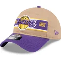 cap-islenkta-brown-adjustable-strap-9twenty-draft-2024-los-angeles-lakers-nba-new-era