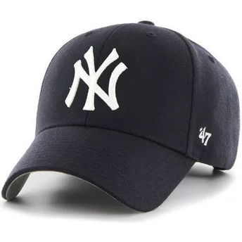 Wyginięta czapka ciemnoniebieska New York Yankees MLB 47 Brand