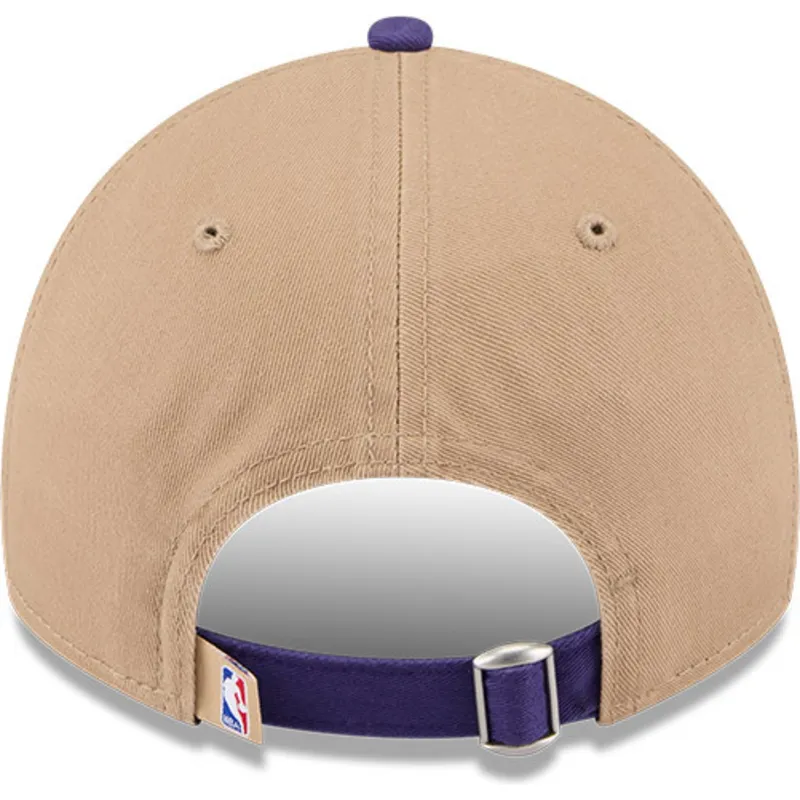 cap-islenkta-brown-adjustable-strap-9twenty-draft-2024-los-angeles-lakers-nba-new-era