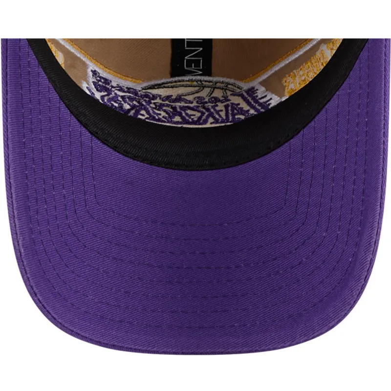 cap-islenkta-brown-adjustable-strap-9twenty-draft-2024-los-angeles-lakers-nba-new-era