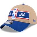 cap-islenkta-brown-adjustable-strap-9twenty-draft-2024-nba-new-era
