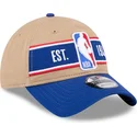 cap-islenkta-brown-adjustable-strap-9twenty-draft-2024-nba-new-era