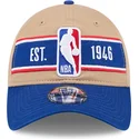 kepure-islenkta-ruda-reguliuojamas-9twenty-draft-2024-nba-new-era