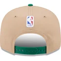 brazowo-zielona-plaska-czapka-snapback-9fifty-draft-2024-boston-celtics-nba-new-era