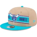 kepure-plokscia-ruda-snapback-9fifty-draft-2024-charlotte-hornets-nba-new-era