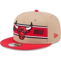 cap-plokscia-brown-snapback-9fifty-draft-2024-chicago-bulls-nba-new-era
