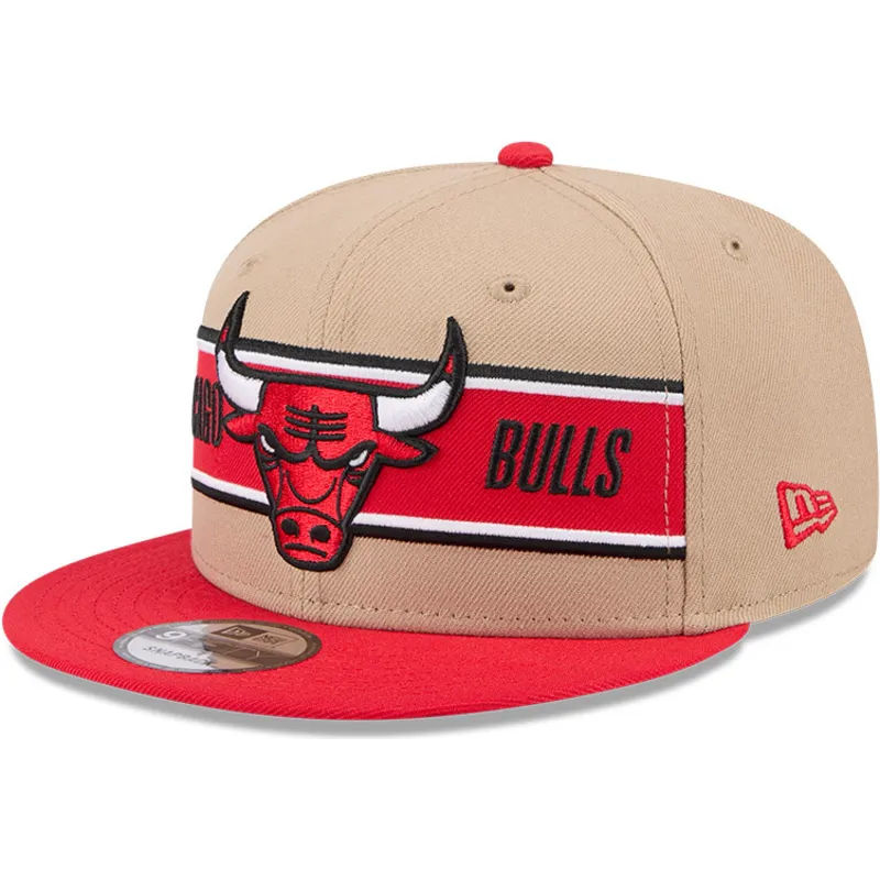 cap-plokscia-brown-snapback-9fifty-draft-2024-chicago-bulls-nba-new-era