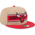cap-plokscia-brown-snapback-9fifty-draft-2024-chicago-bulls-nba-new-era