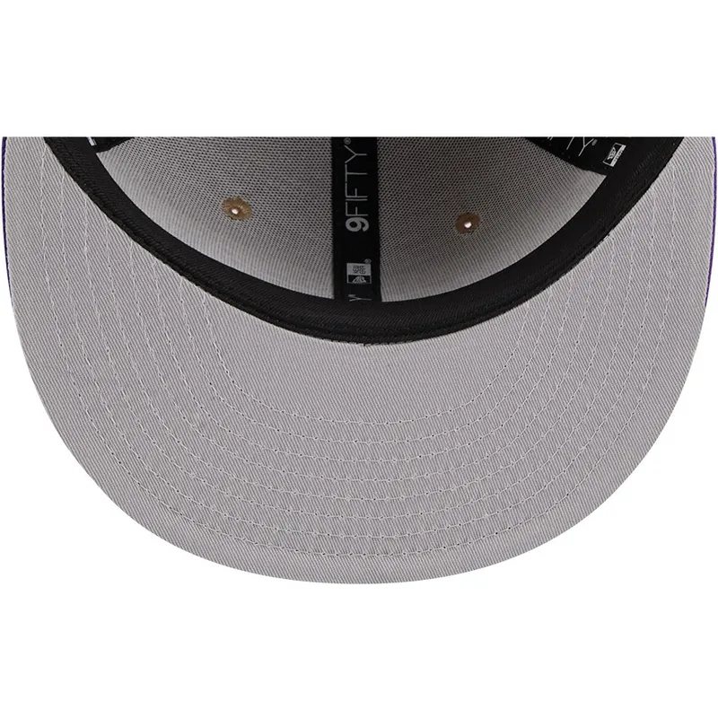 brazowa-i-fioletowa-czapka-z-daszkiem-snapback-9fifty-draft-2024-los-angeles-lakers-nba-new-era