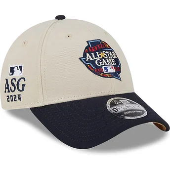 Cap išlenkta beige snapback All Star Game 9FORTY Stretch Snap Fan Pack MLB New Era