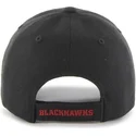 kepure-islenkta-juoda-reguliuojamas-chicago-blackhawks-nhl-47-brand