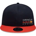 kepure-plokscia-tamsiai-melyna-snapback-9fifty-essential-red-bull-racing-formula-1-new-era
