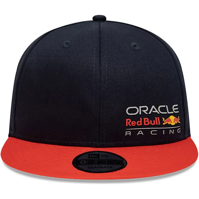 kepure-plokscia-tamsiai-melyna-snapback-9fifty-essential-red-bull-racing-formula-1-new-era